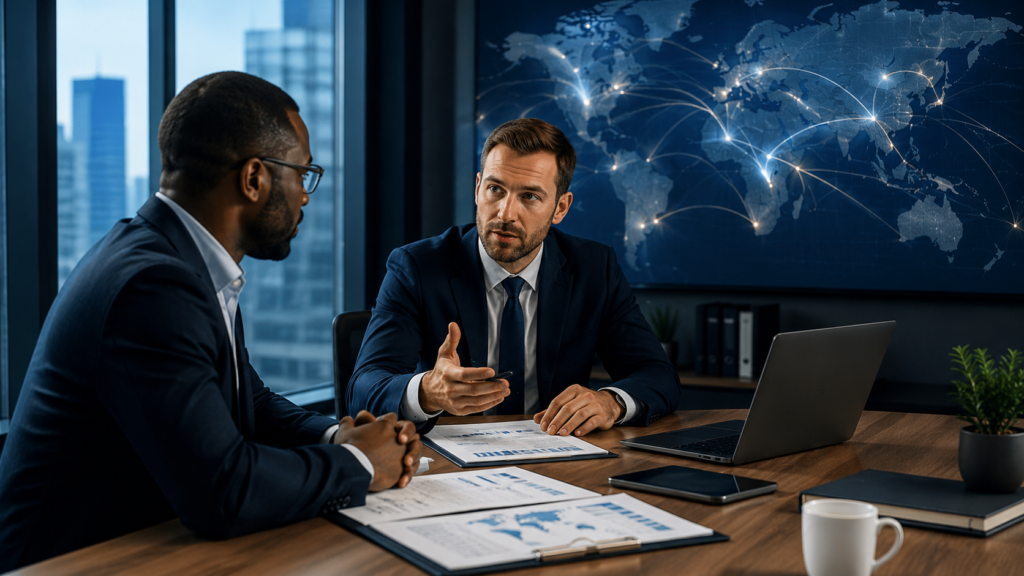 Consulting illustrative service image